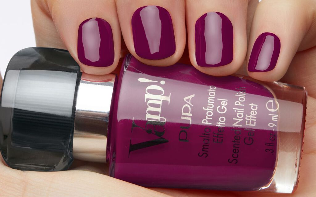 Vamp! Scented Nail Polish Gel Effect - PUPA Milano image number 1