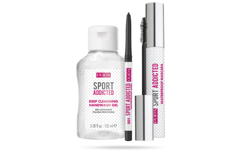 Sport Addicted Kit Mascara & Liner & Handwash Gel