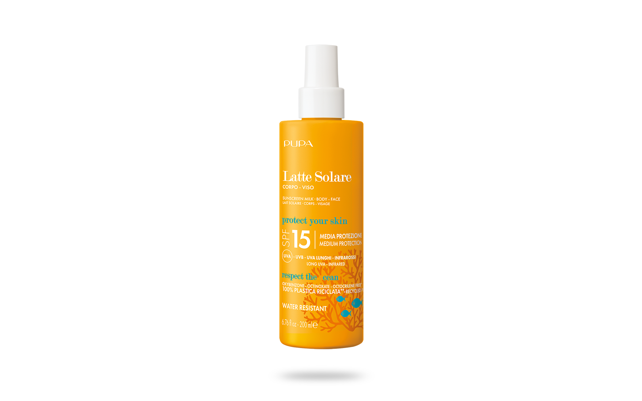 Sunscreen Milk SPF 15 (200 ml) - PUPA Milano