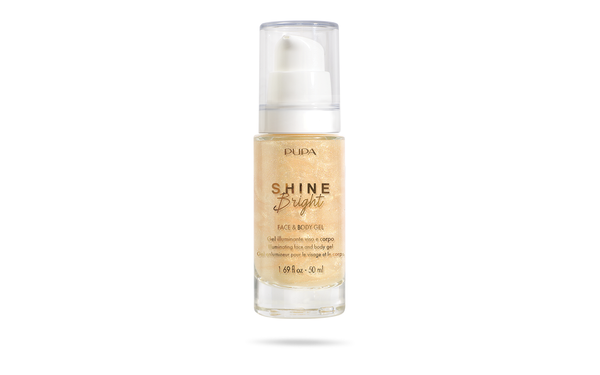 Shine Bright Illuminating Face & Body Gel - PUPA Milano