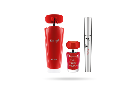 Vamp! Eau de Parfum Red + Vamp! Mascara and Vamp! Nail Polish